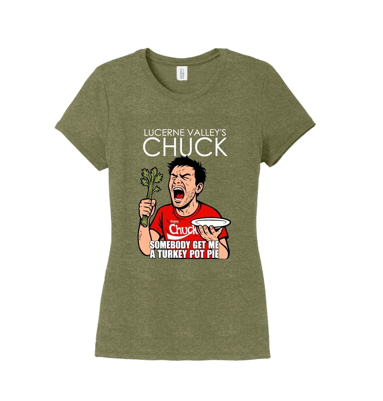 Womens - Pot Pie T-Shirt - Green
