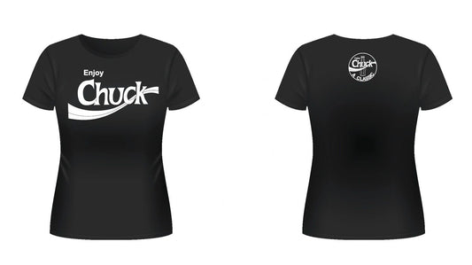 Womens - Enjoy Chuck T-Shirt - Black